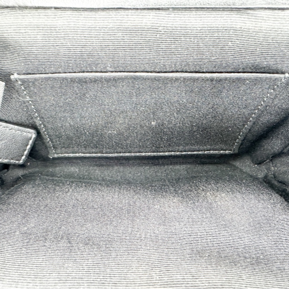 🖤 Coach Black Leather Kisslock Frame Wristlet Clutch - Picture 5 of 7